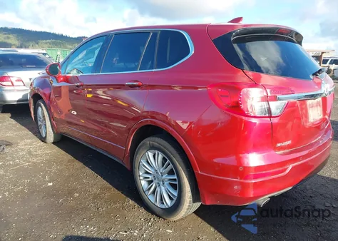 2017 Buick Envision Preferred from USA, damaged, VIN LRBFXCSA4HD199005